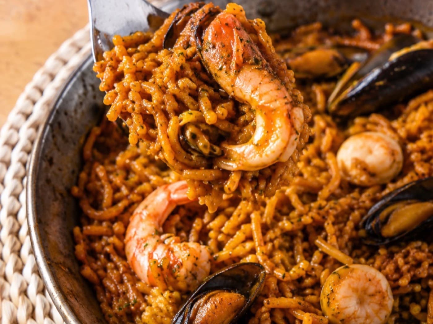 Fideuá de marisco